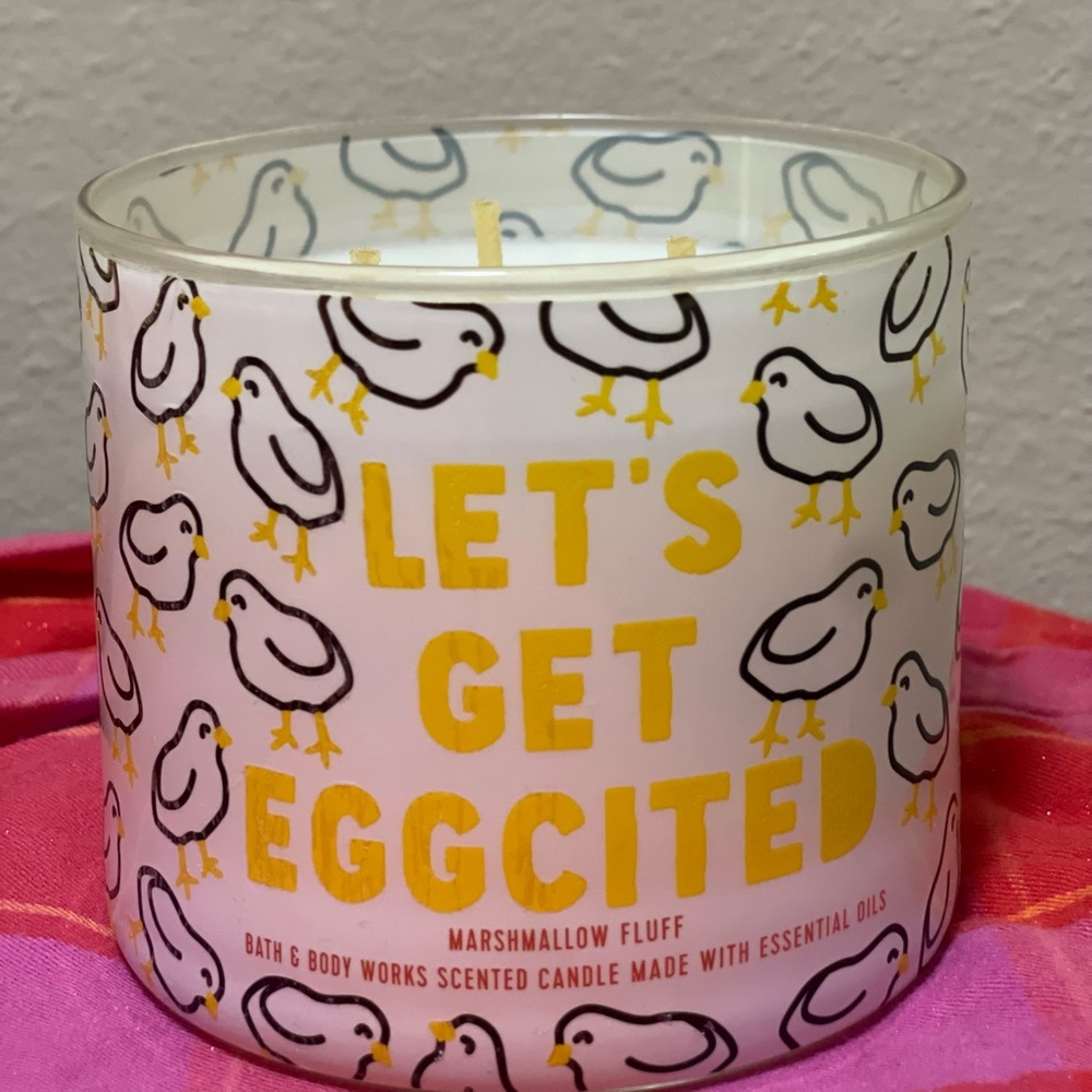 Marshmallow Fluff Bath and Body Works NWT 3-Wick Candle